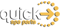 Quick spa parts logo - hot tubs spas for sale Orange