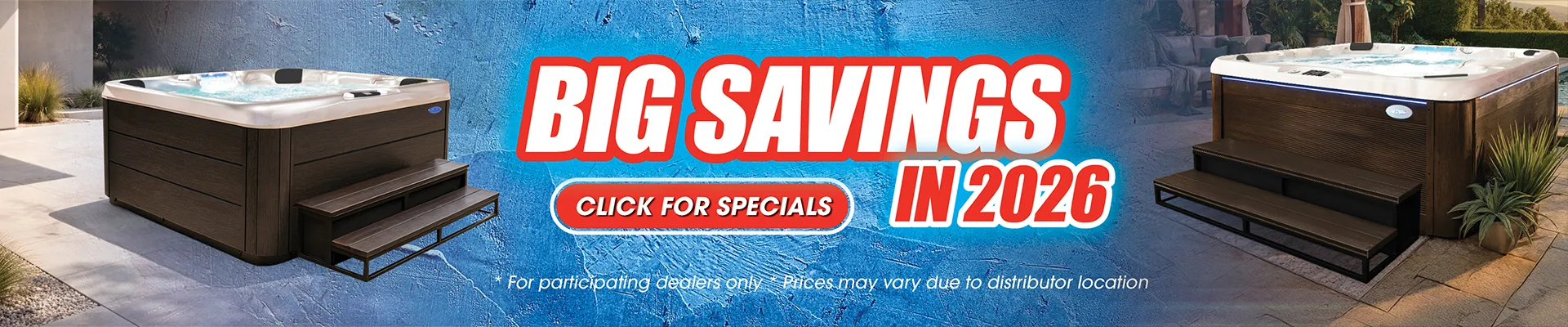 Calspas hot tub being used in a family setting - Orange