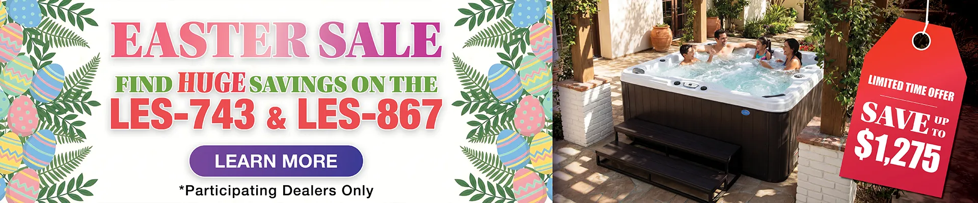 Calspas hot tub being used in a family setting - Orange